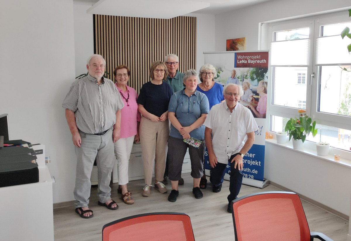 Vertreter des Seniorenbeirats der Stadt Pegnitz zu Gast bei Lena Bayreuth e.V.