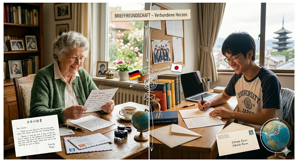 „1 Brief – 1 Lächeln“: Generationen verbinden über Grenzen hinweg